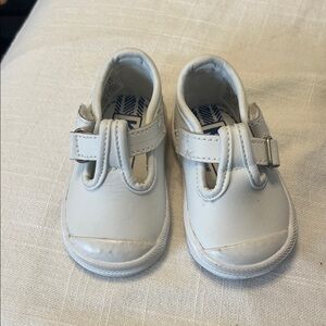 Keds White Kids Mary Jane Walker Shoes